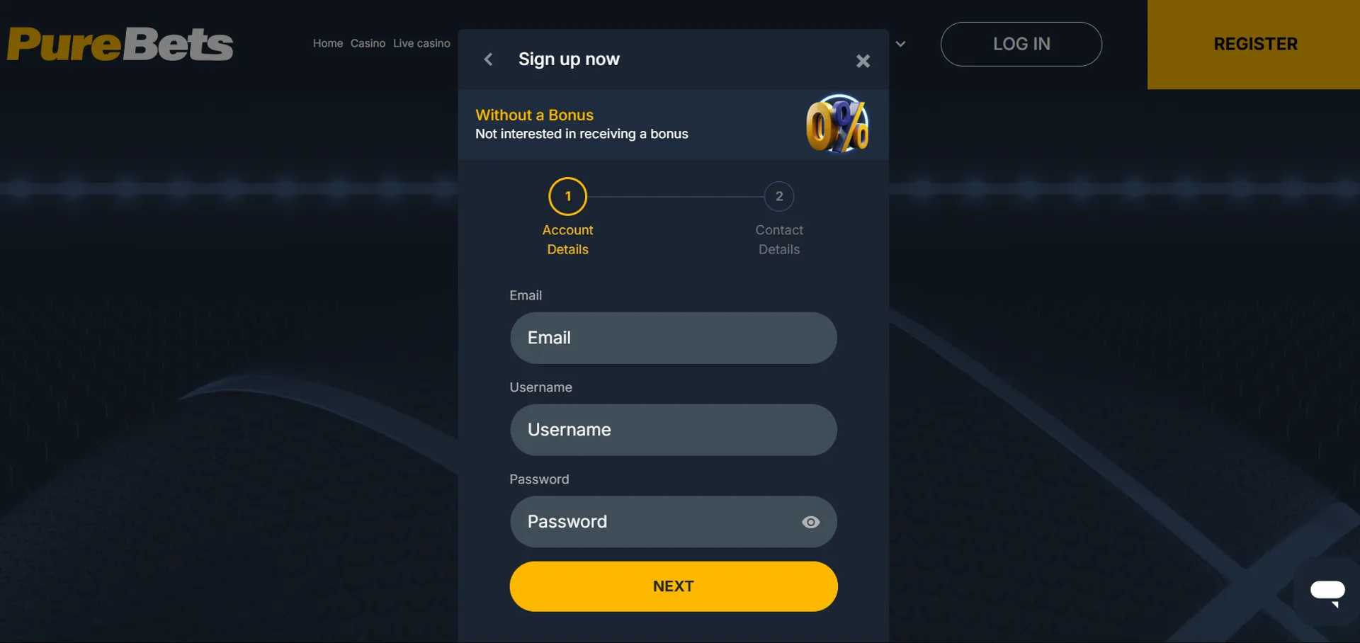 Betting in sports